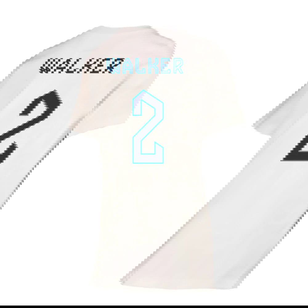 2022-2023 England Crest Tee (White) - Kids (Walker 2)