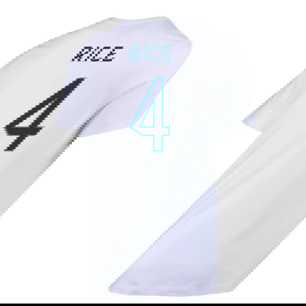 2022-2023 England Crest Tee (White) (Rice 4)