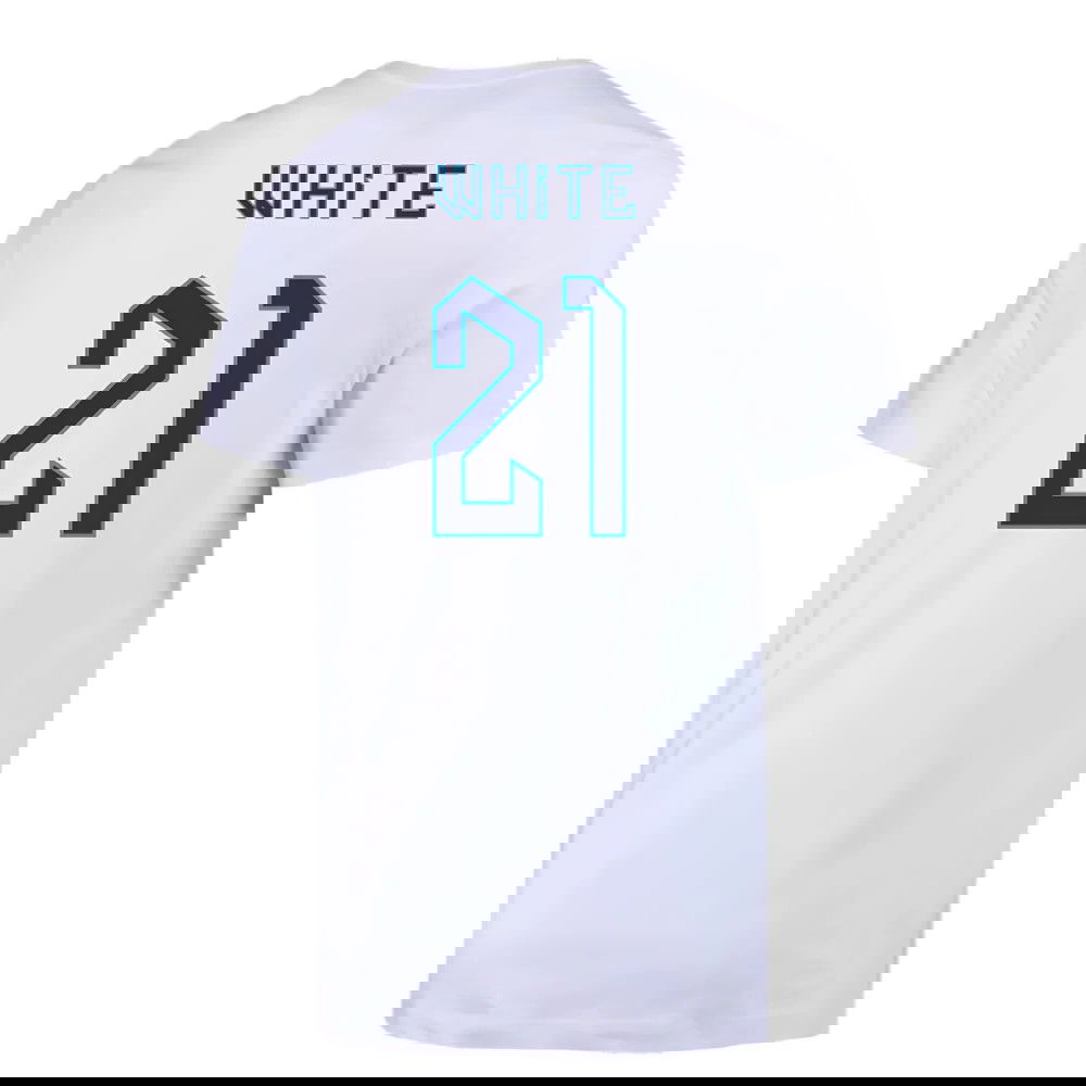 2022-2023 England Crest Tee (White) (White 21)