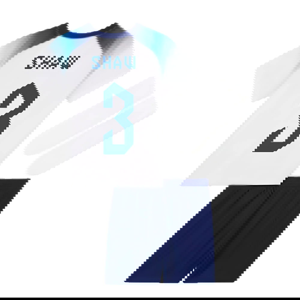 2022-2023 England Home Little Boys Mini Kit (Shaw 3)