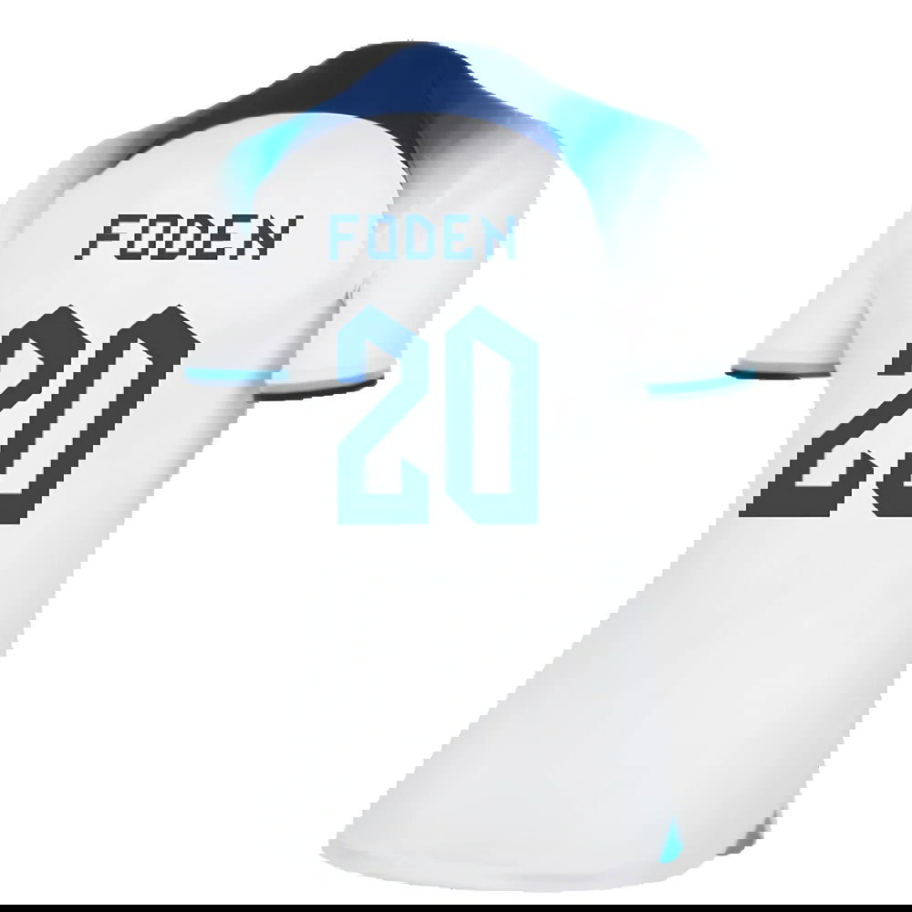 2022-2023 England Home Shirt (Ladies) (Foden 20)