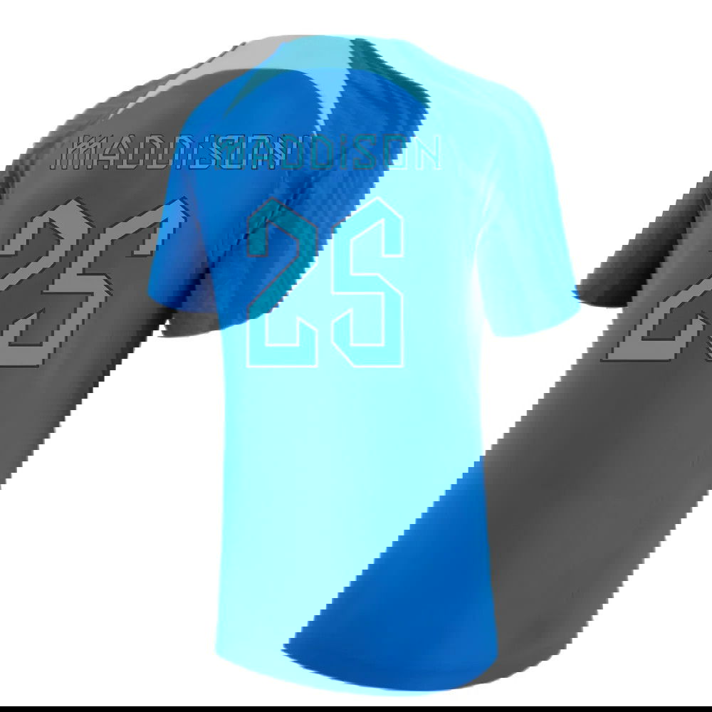 2022-2023 England Strike Dri-FIT Training Shirt (Blue) (Maddison 25)