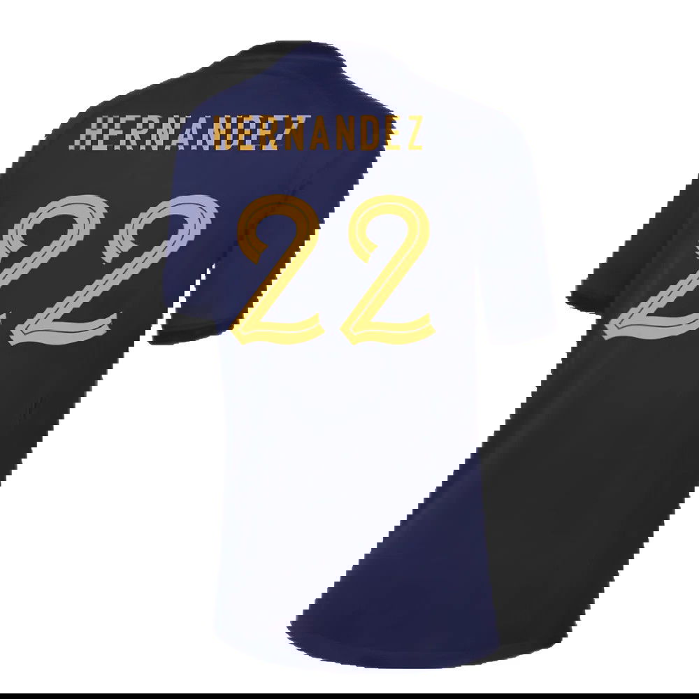 2022-2023 France Home Shirt - Kids (Hernandez 22)