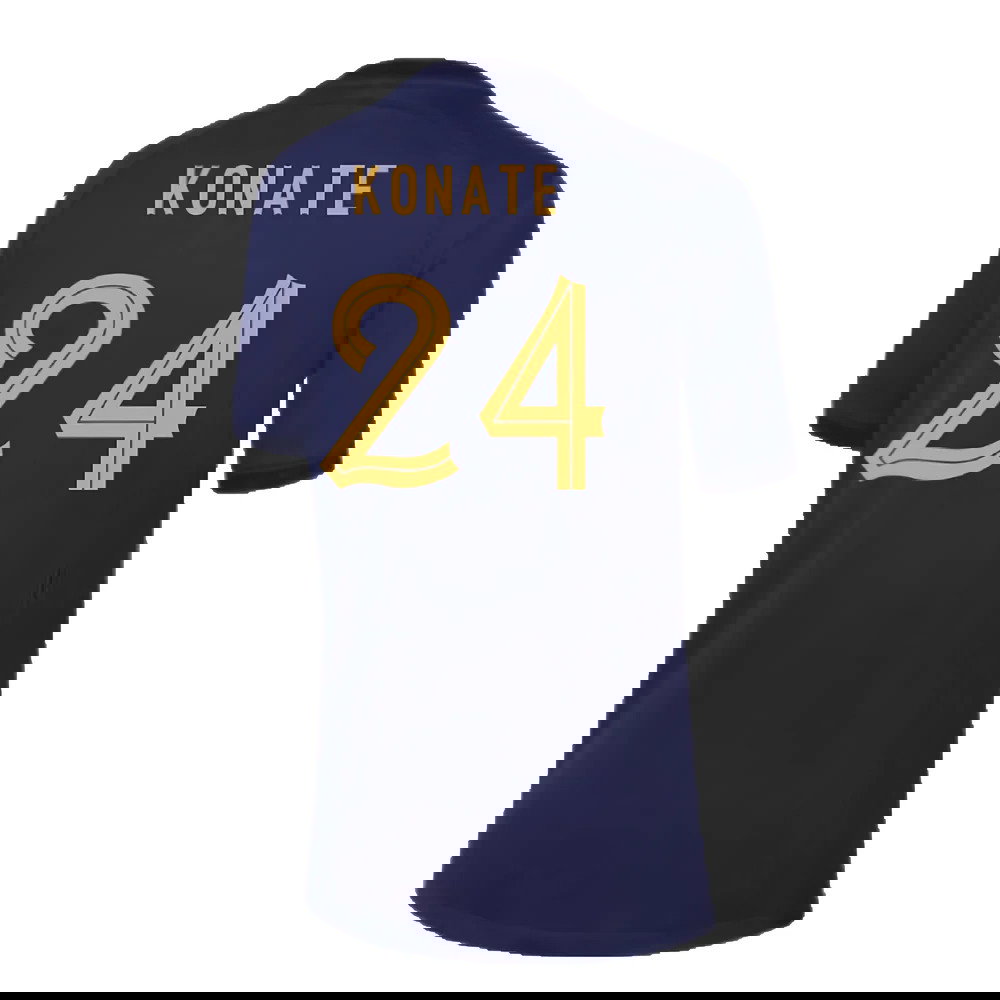 2022-2023 France Home Shirt - Kids (Konate 24)