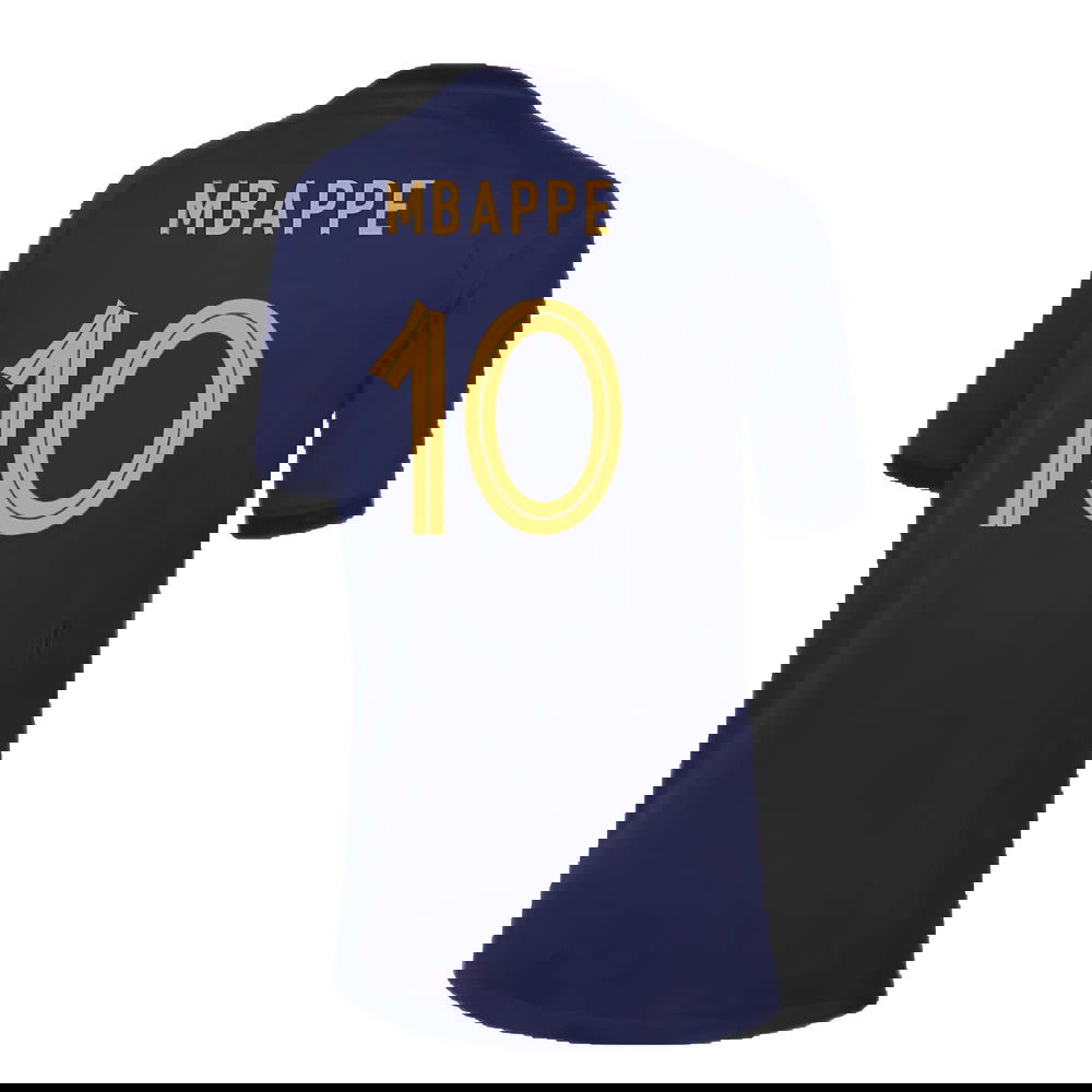 2022-2023 France Home Shirt - Kids (Mbappe 10)