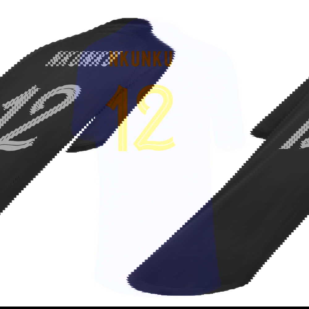 2022-2023 France Home Shirt - Kids (Nkunku 12)