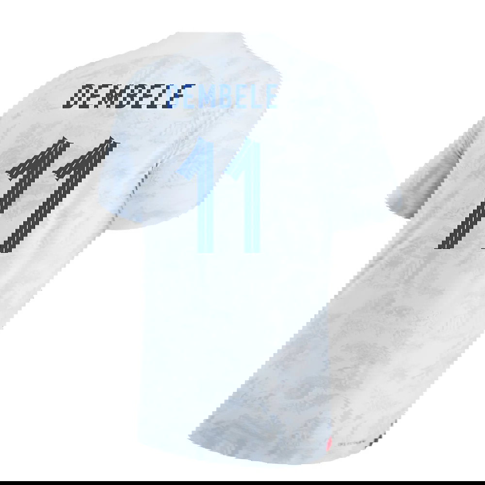 2022-2023 France Match ADV Dri-Fit Away Shirt (Dembele 11)
