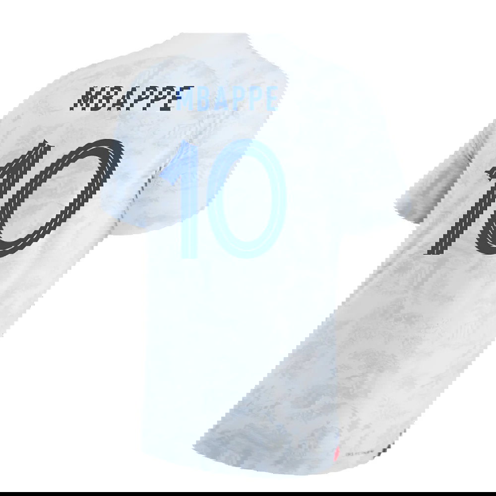 2022-2023 France Match ADV Dri-Fit Away Shirt (Mbappe 10)