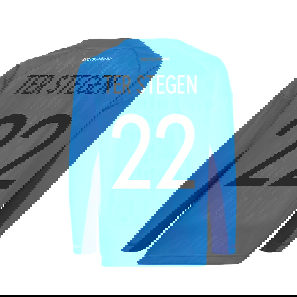 2022-2023 Germany Home Goalkeeper Mini Kit (TER STEGEN 22)