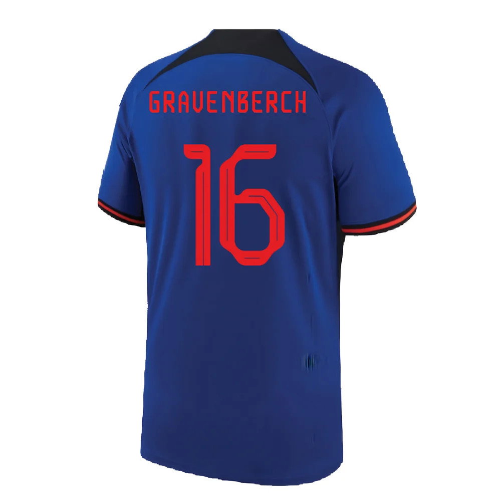 2022-2023 Holland Away Shirt (Kids) (GRAVENBERCH 16)