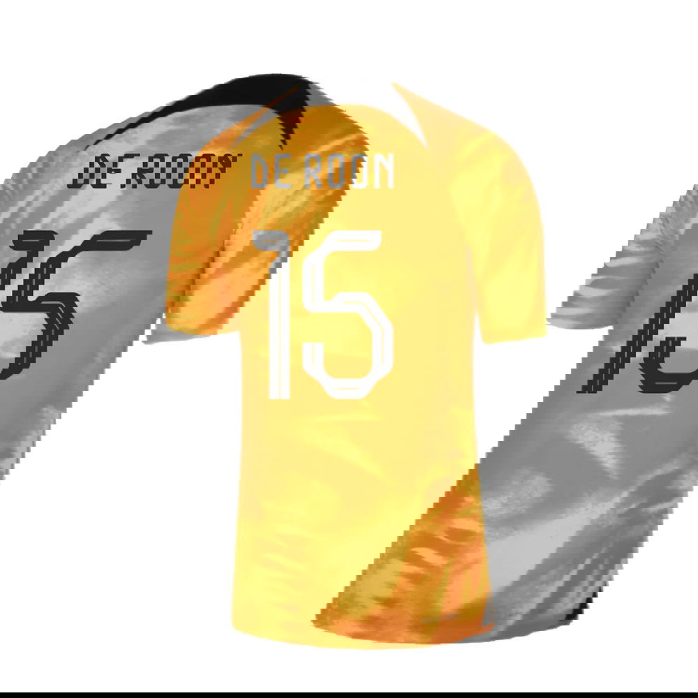 2022-2023 Holland Home Dri-Fit ADV Match Shirt (De Roon 15)