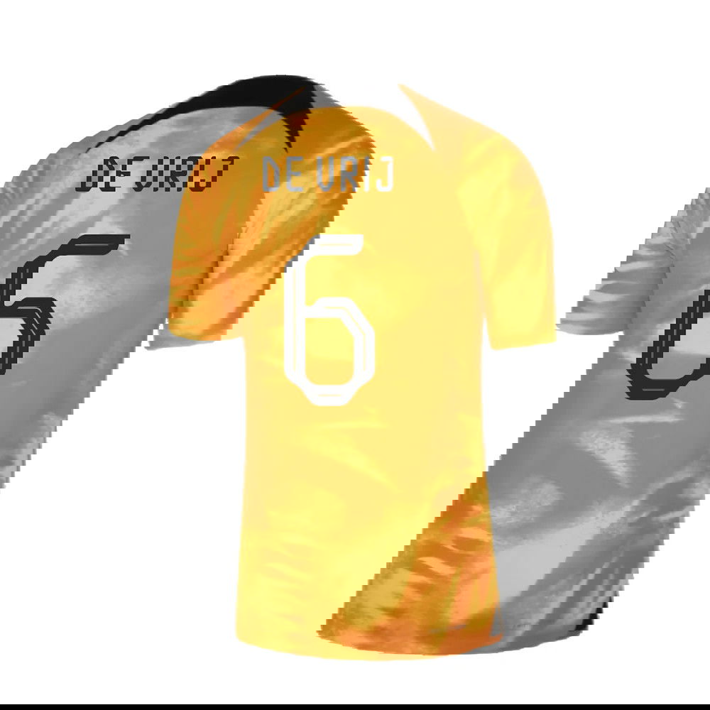 2022-2023 Holland Home Dri-Fit ADV Match Shirt (De Vrij 6)