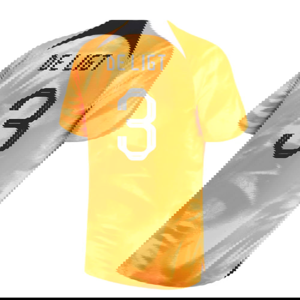 2022-2023 Holland Home Shirt (DE LIGT 3)