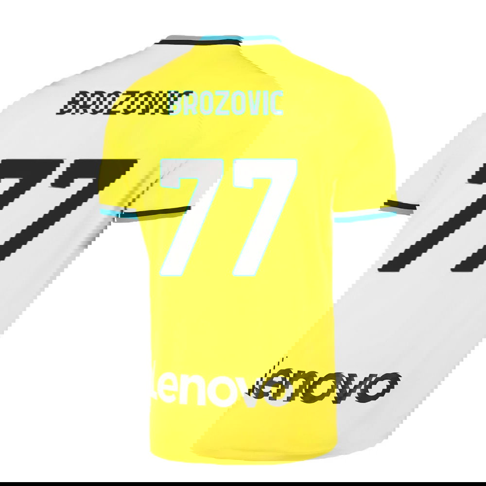2022-2023 Inter Milan Third Shirt (BROZOVIC 77)