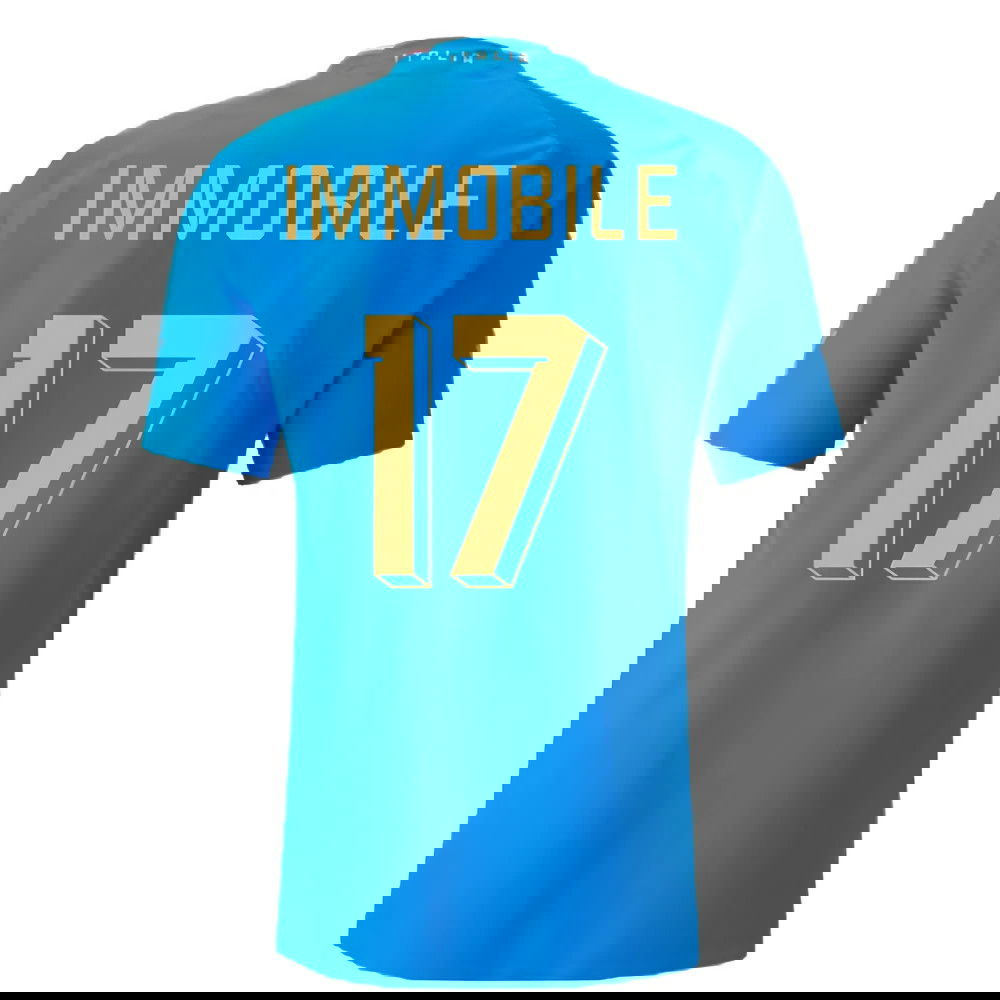 2022-2023 Italy Authentic Home Shirt (IMMOBILE 17)