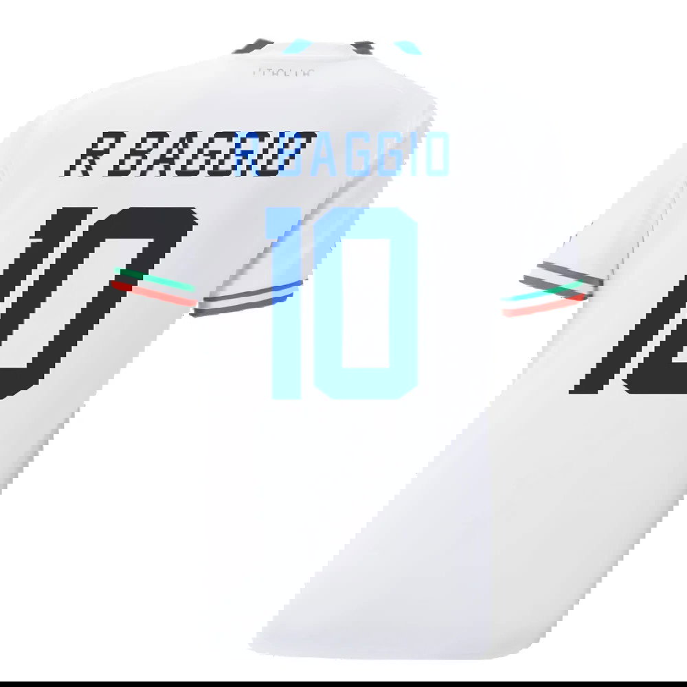 2022-2023 Italy Away Shirt (R BAGGIO 10)