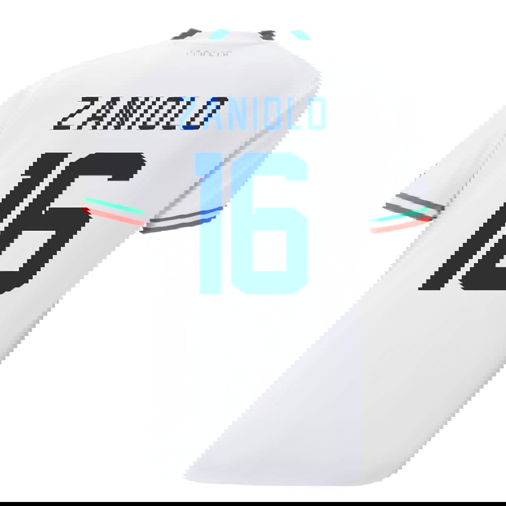 2022-2023 Italy Away Shirt (ZANIOLO 16)
