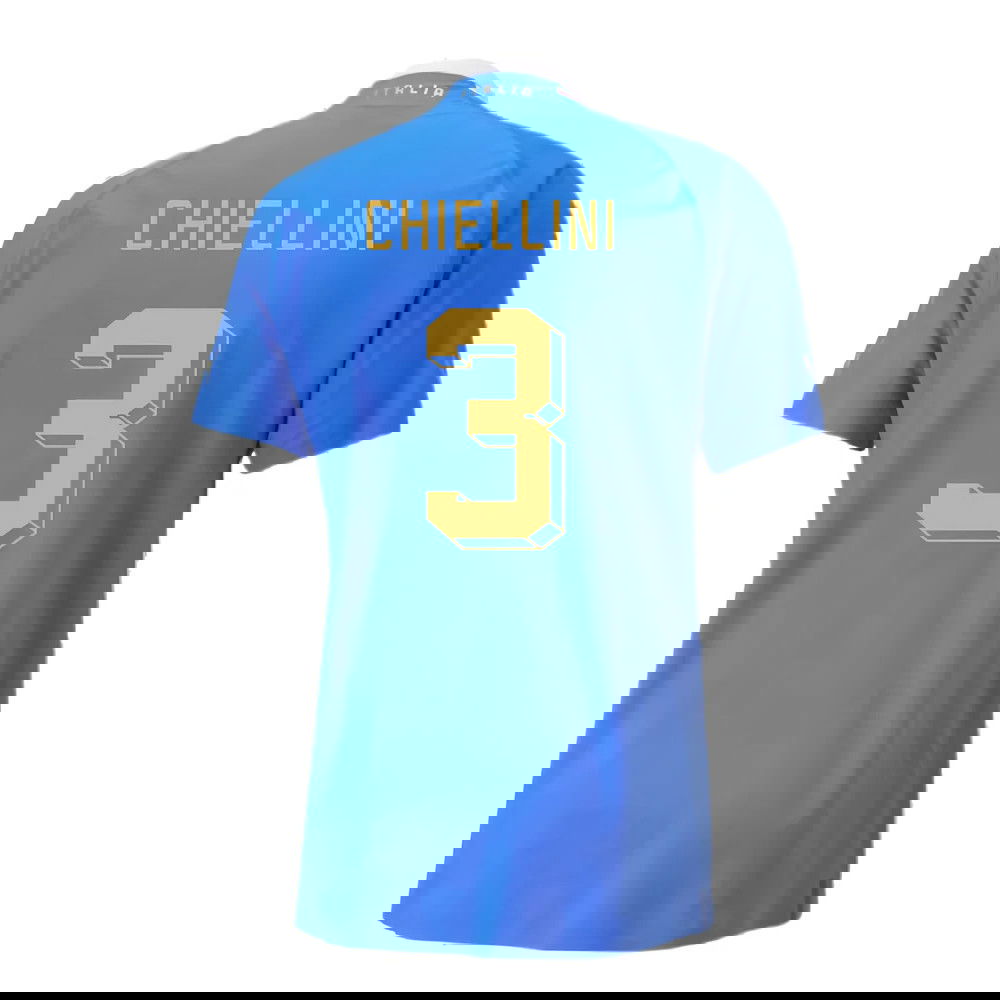2022-2023 Italy Home Jersey Authentic with Packaging (CHIELLINI 3)