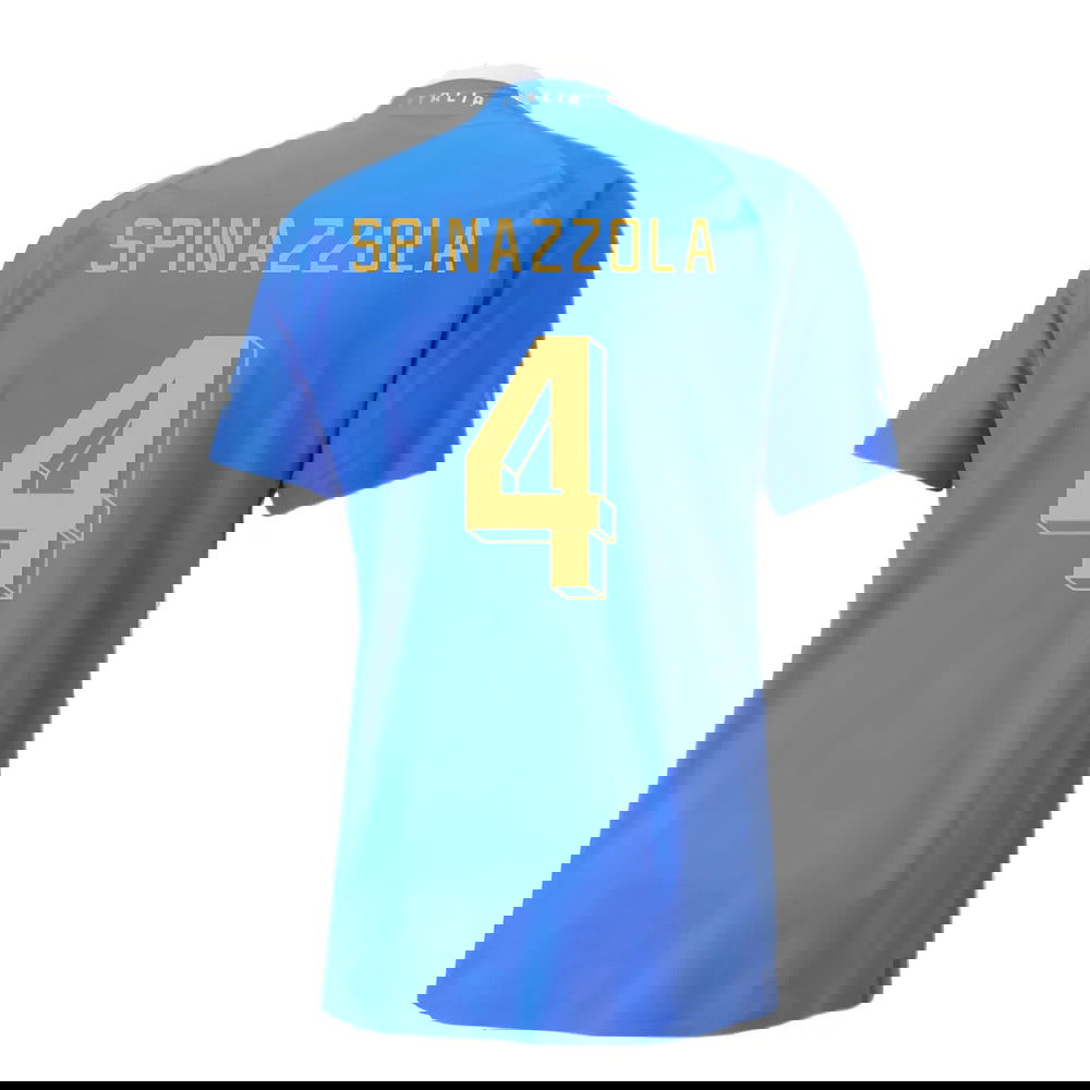 2022-2023 Italy Home Jersey Authentic with Packaging (SPINAZZOLA 4)