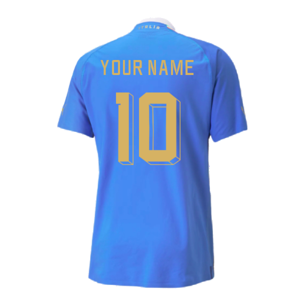 2022-2023 Italy Home Jersey Authentic with Packaging (Your Name)
