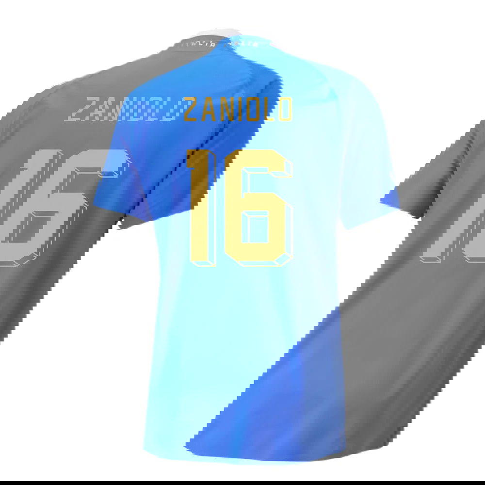2022-2023 Italy Home Jersey Authentic with Packaging (ZANIOLO 16)