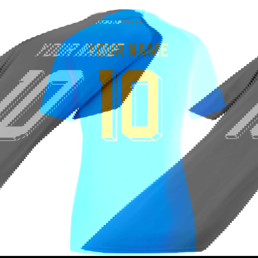2022-2023 Italy Home Shirt (Ladies) (Your Name)