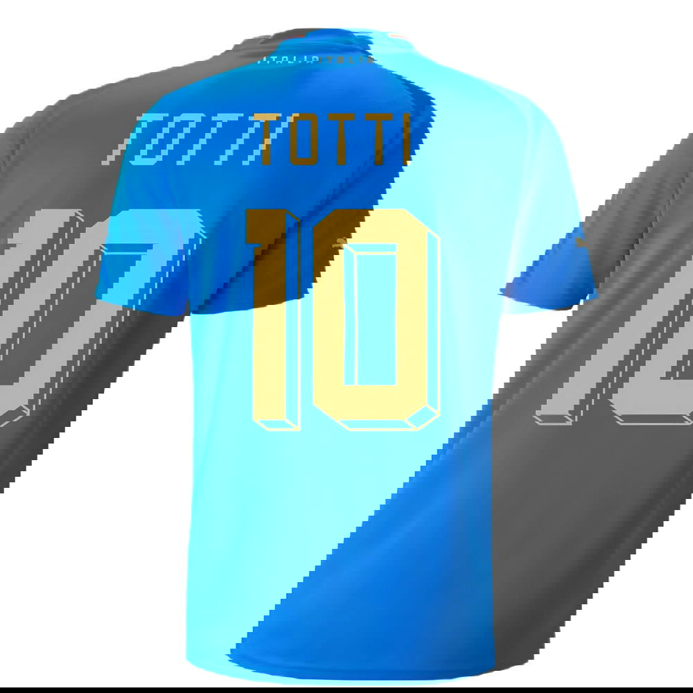 2022-2023 Italy Home Shirt (TOTTI 10)
