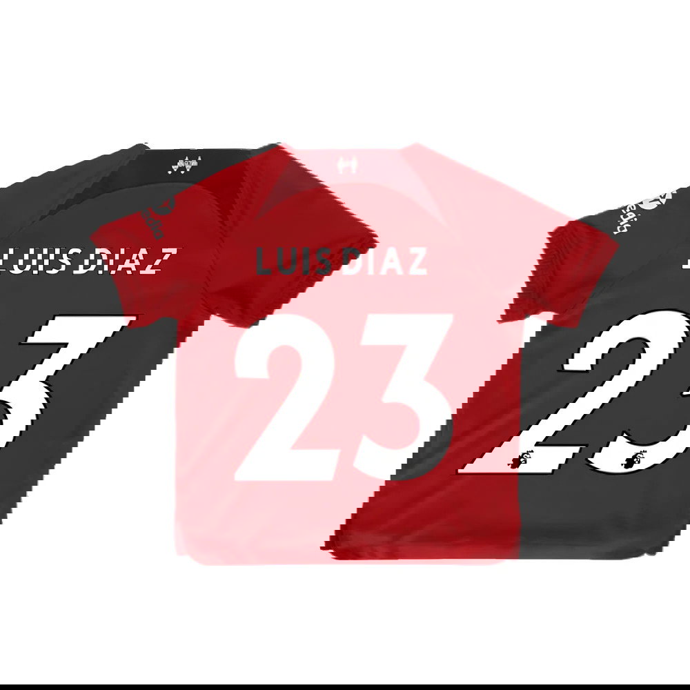 2022-2023 Liverpool Home Little Boys Mini Kit (LUIS DIAZ 23)