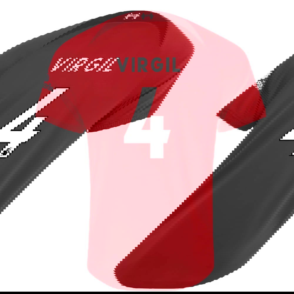 2022-2023 Liverpool Home Shirt (VIRGIL 4)