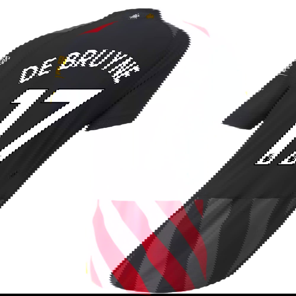 2022-2023 Man City Authentic Away Shirt (DE BRUYNE 17)