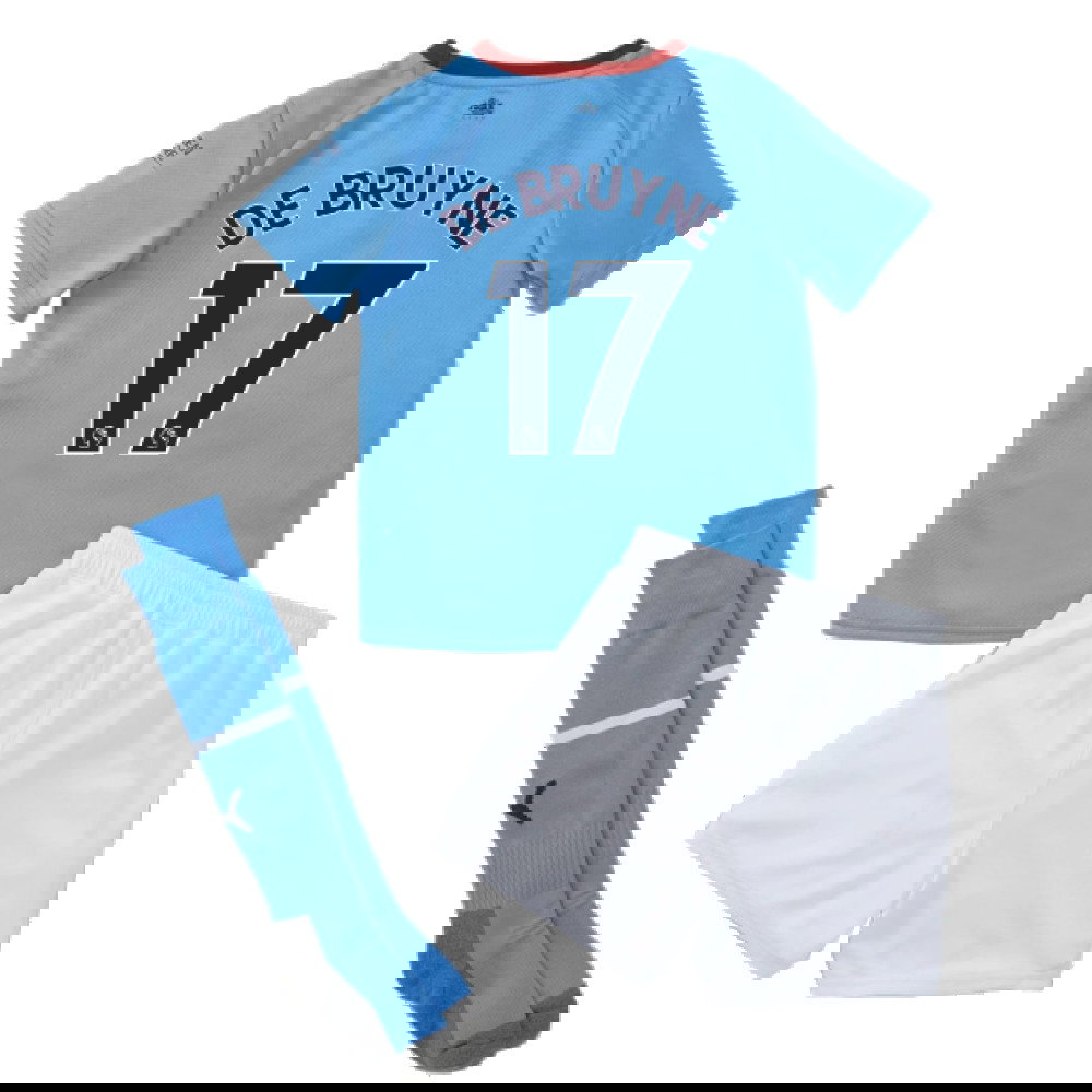 2022-2023 Man City Home Mini Kit (DE BRUYNE 17)