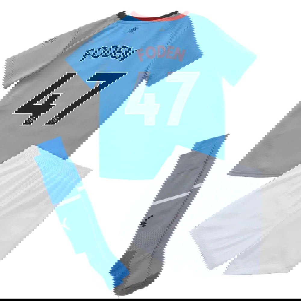 2022-2023 Man City Home Mini Kit (FODEN 47)