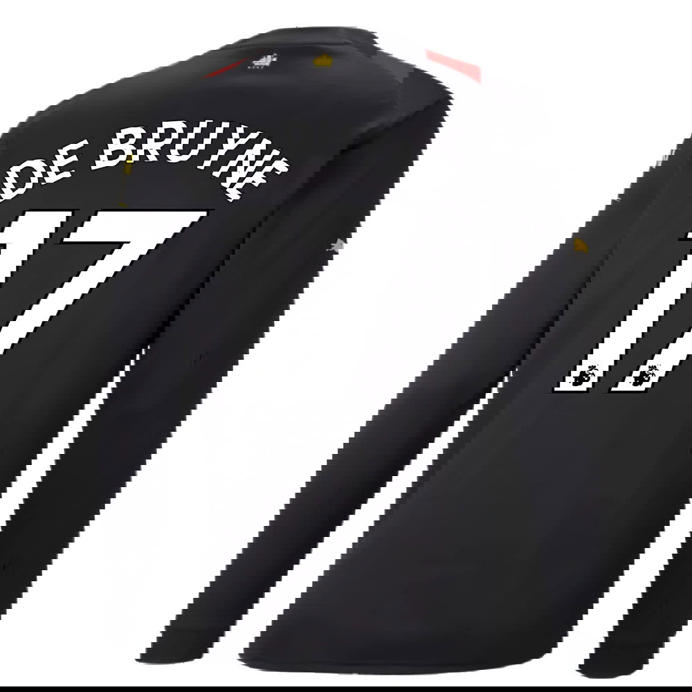 2022-2023 Man City Long Sleeve Away Shirt (DE BRUYNE 17)
