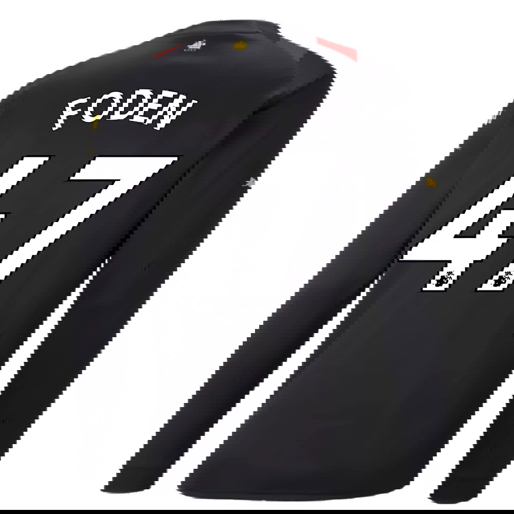 2022-2023 Man City Long Sleeve Away Shirt (FODEN 47)