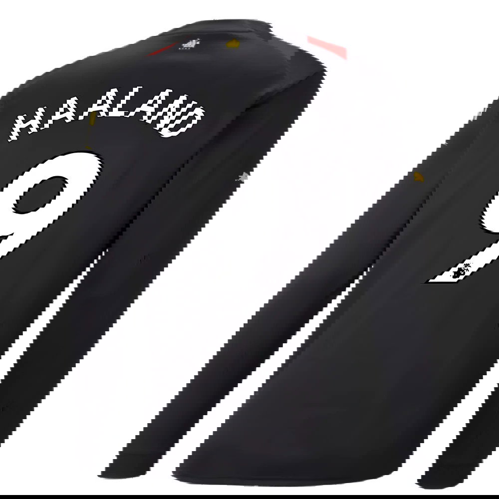 2022-2023 Man City Long Sleeve Away Shirt (HAALAND 9)