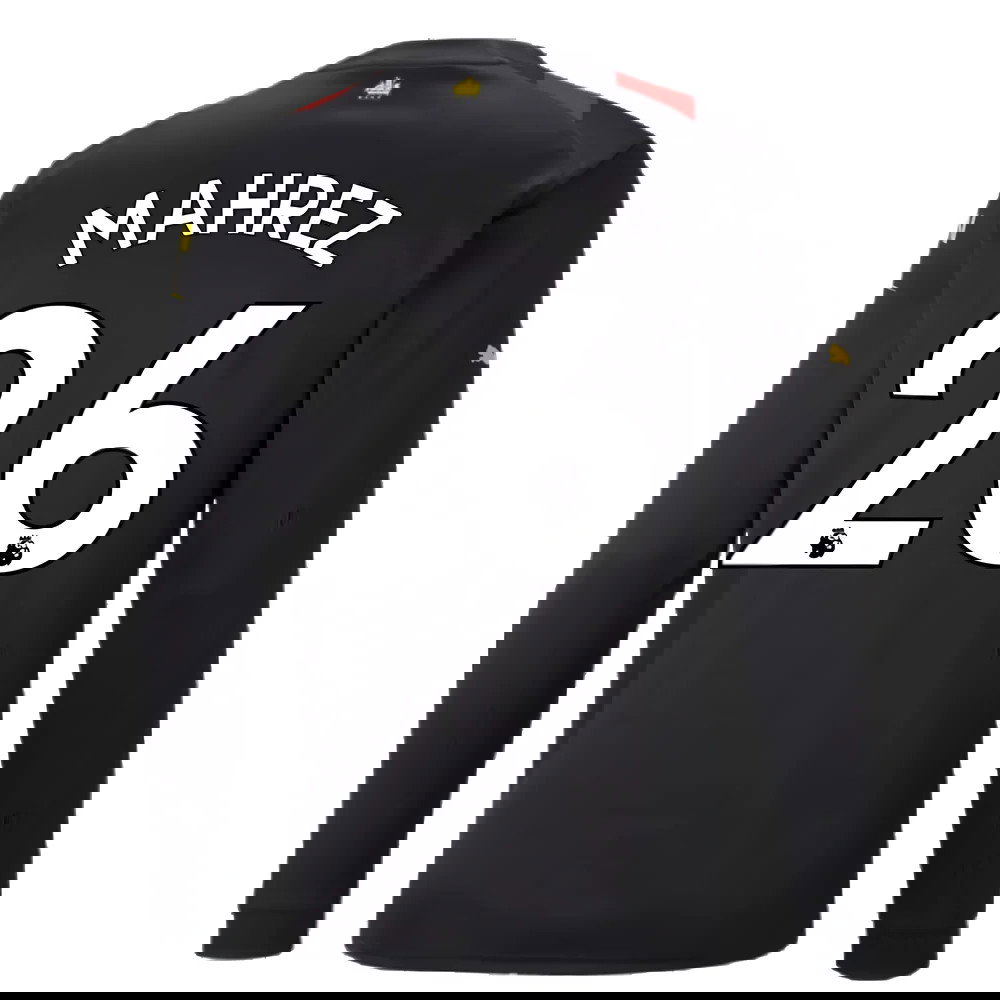 2022-2023 Man City Long Sleeve Away Shirt (MAHREZ 26)