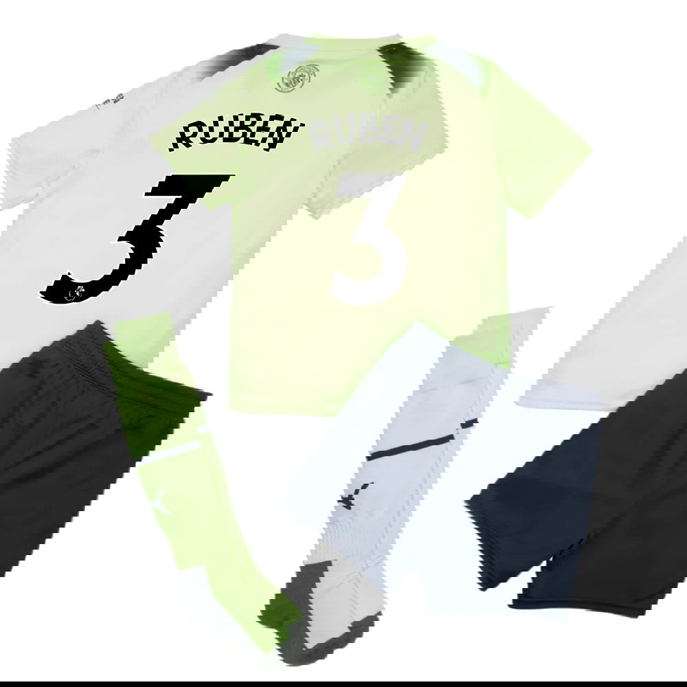 2022-2023 Man City Third Mini Kit (RUBEN 3)