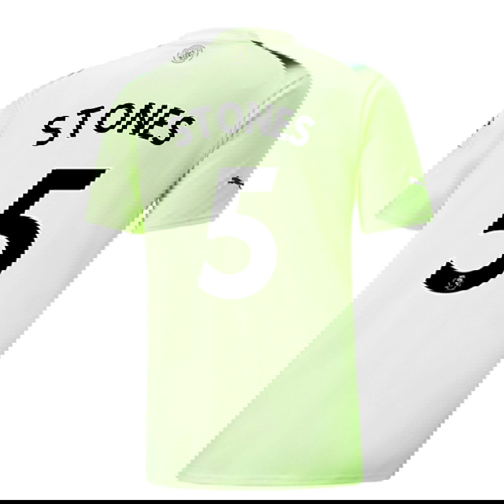 2022-2023 Man City Third Shirt (STONES 5)