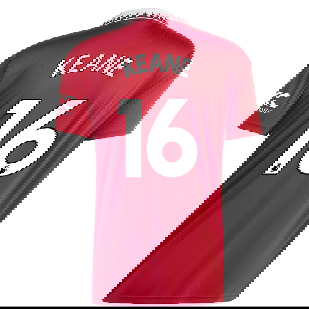 2022-2023 Man Utd Home Shirt (KEANE 16)
