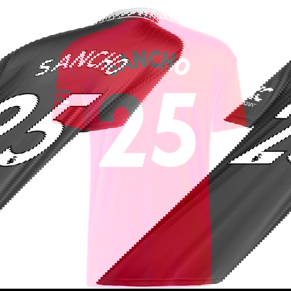 2022-2023 Man Utd Home Shirt (SANCHO 25)