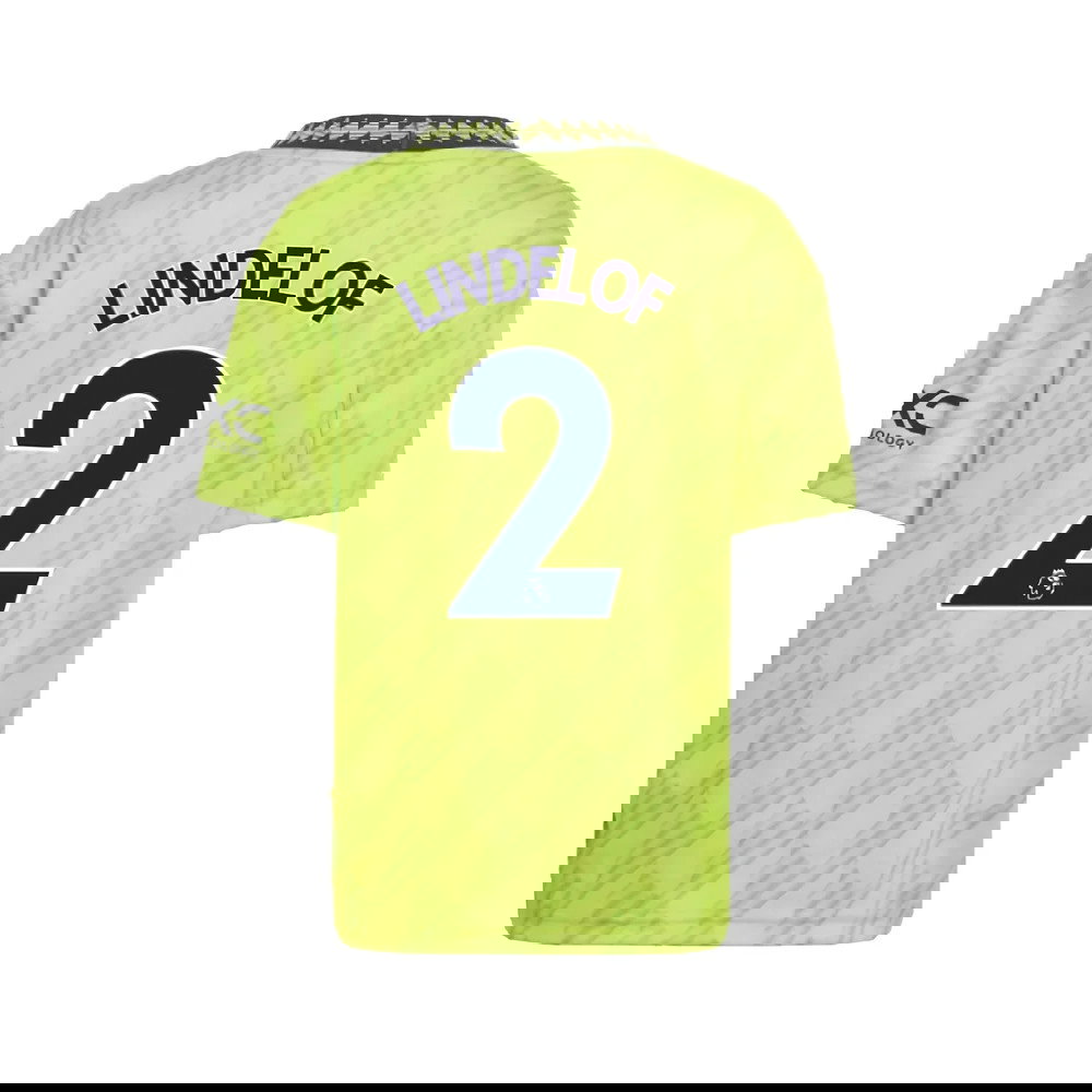 2022-2023 Man Utd Third Mini Kit (LINDELOF 2)