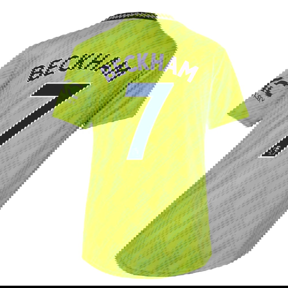 2022-2023 Man Utd Third Shirt (Ladies) (BECKHAM 7)