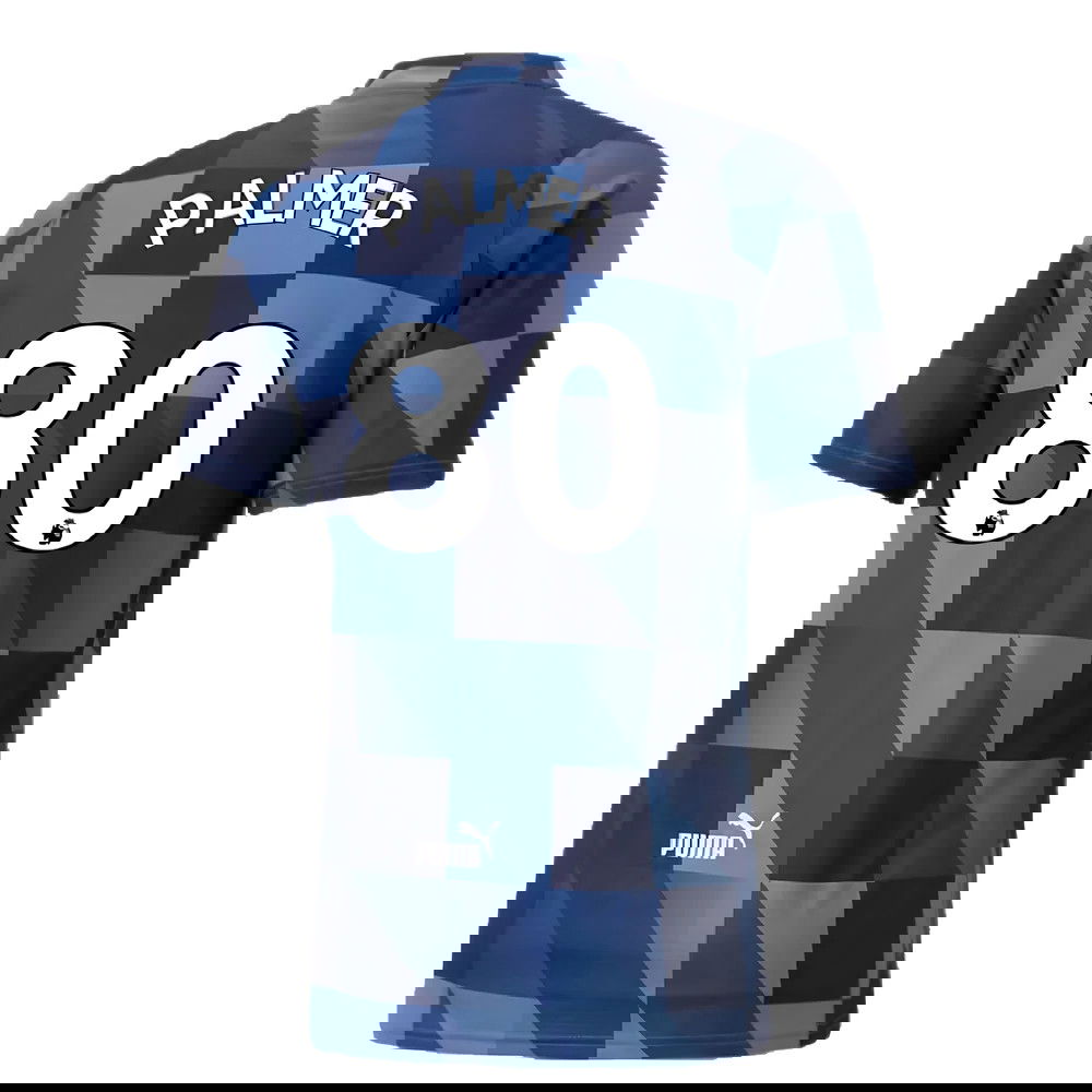 2022-2023 Manchester City Pre-Match Jersey (Blue-Navy) (Palmer 80)