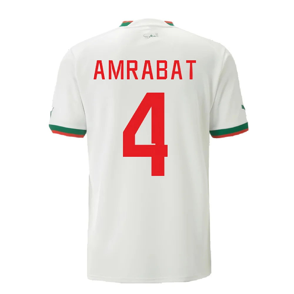 2022-2023 Morocco Away Shirt (AMRABAT 4)