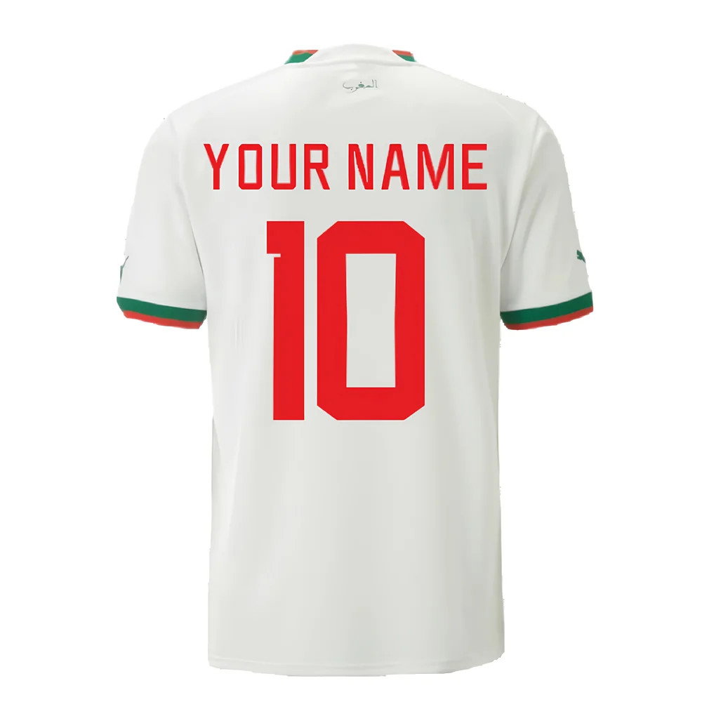 2022-2023 Morocco Away Shirt (Your Name)