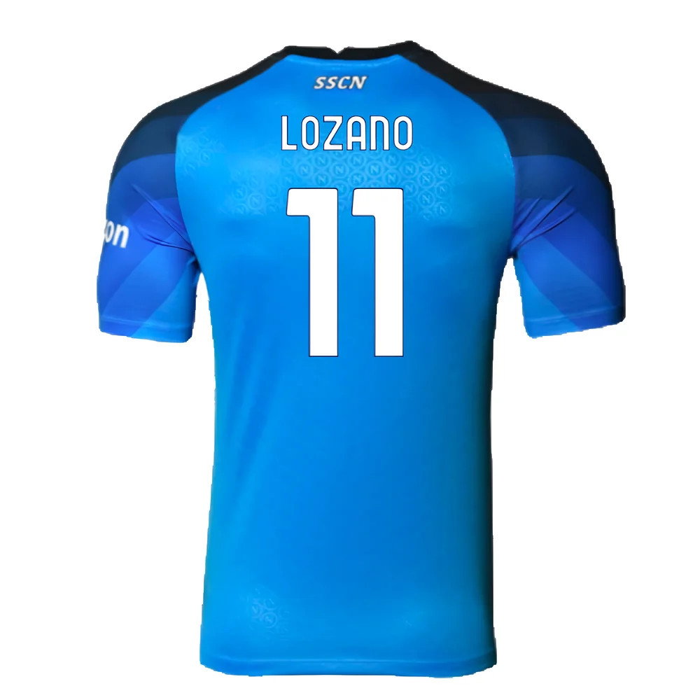 2022-2023 Napoli Home Authentic Shirt (Lozano 11)