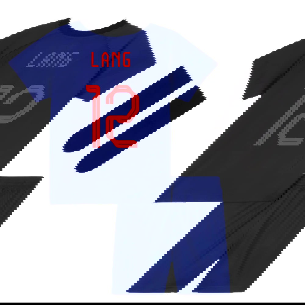 2022-2023 Netherlands Away Mini Kit (Lang 12)