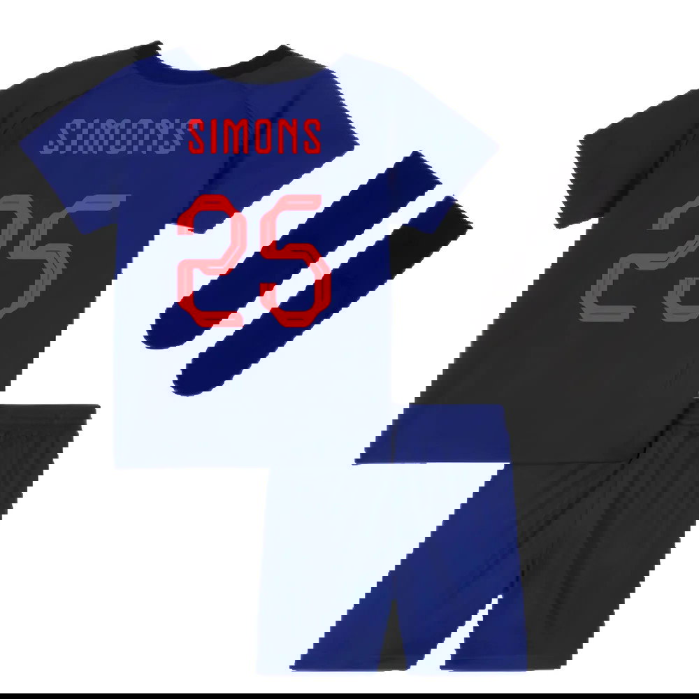 2022-2023 Netherlands Away Mini Kit (Simons 25)