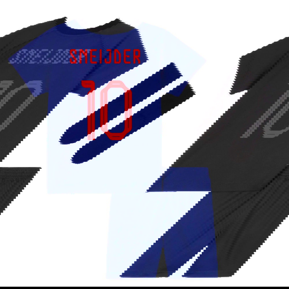 2022-2023 Netherlands Away Mini Kit (Sneijder 10)