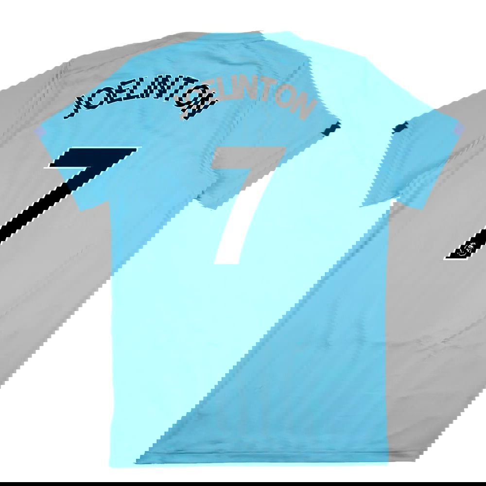 2022-2023 Newcastle Coaches Travel Tee (Sky Blue) (JOELINTON 7)